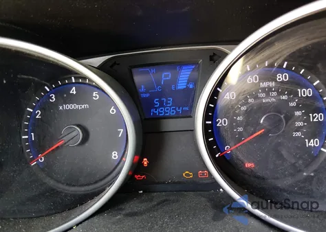 2013 Hyundai Tucson Limited из США, поврежденный, VIN KM8JU3AC2DU569803